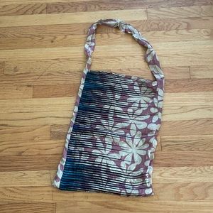 Floral Hawaiian Satin Bag, Easy, Soft